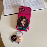 Cartoon Geek Girl with Charm - Mirror Muse Series