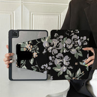 Moody Floral Elegance iPad Case