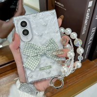 Galaxy Z Fold8 Ribbon Bow Pearl Bliss Case