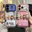 Adorable Doll Mirror Stand Case