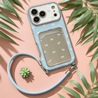 Delicate Ribbon Pocket Charm Case