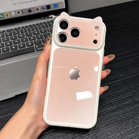 Blush Kitty Ears Feline Case