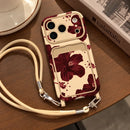 Bloom Lock Frame Wallet Charm Case