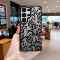 Midnight Lace Elegance - Metallic Series