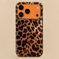 Bold Amber Leopard Print Case