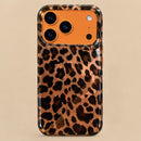 Bold Amber Leopard Print Case
