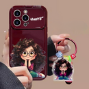 Cartoon Geek Girl with Charm - Mirror Muse Series