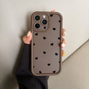 Midnight Heart Dots - Cloud Series