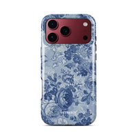 Floral Azure Harmony - Crystal
