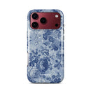 Floral Azure Harmony - Crystal