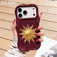 Sunburst Celestial Elegance - Wave Series