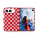 Checkered Sweet Scarlet - Crystal