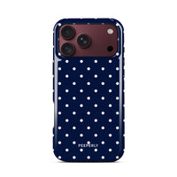 Navy Classic Dot - Crystal