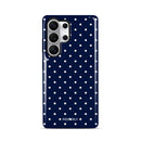Navy Classic Dot - Crystal