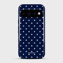 Navy Classic Dot - Crystal