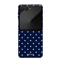 Navy Classic Dot - Crystal