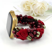 Rose Pearl Luxury Watch Strap
