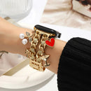 Sparkling Love Heart Watch Strap