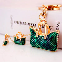 Classy Carryall Purse Keychain