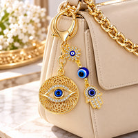 Divine Nazar Eye Dangle Keychain