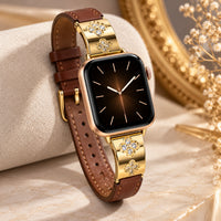 Regal Sparkle Leather Strap