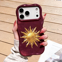 Sunburst Celestial Elegance - Wave Series