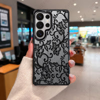 Botanical Lace Noir - Metallic Series