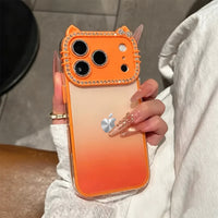 Rhinestone Glitter Kitty Glam Case