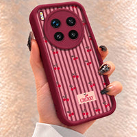 Cherry Treat Stripe - Cloud Series