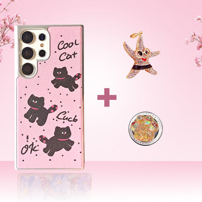 Playful Kitty Cat Cool Case 3-in-1 Combo - Samsung