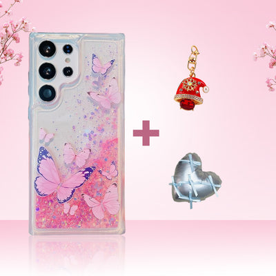 Butterfly Glitz Glam Phone Case 3-in-1 Combo - Samsung