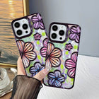 Painted Bloom Prism Glitter Phone Case - Peeperly