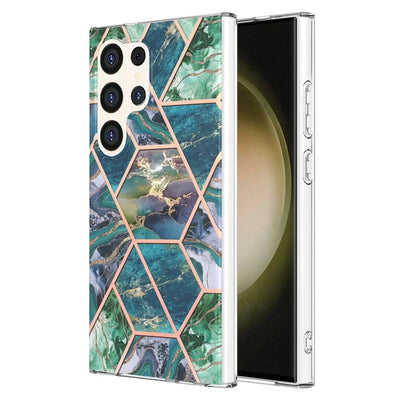 Electroplating Marble Case - Samsung