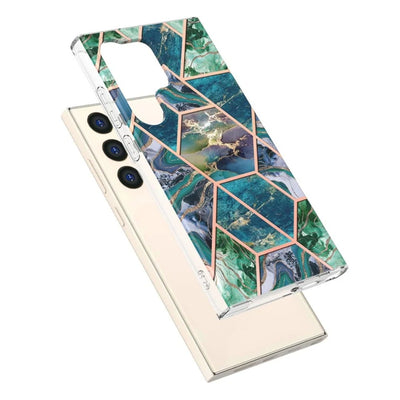 Electroplating Marble Case - Samsung