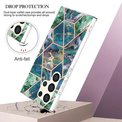 Electroplating Marble Case - Samsung