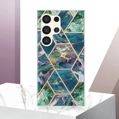 Electroplating Marble Case - Samsung