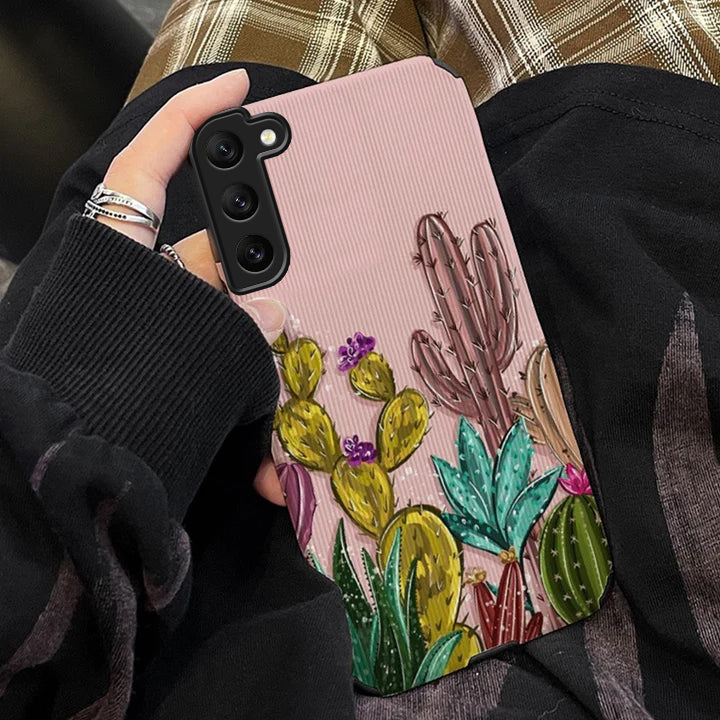 Fashion Cactus Pattern Case - Samsung