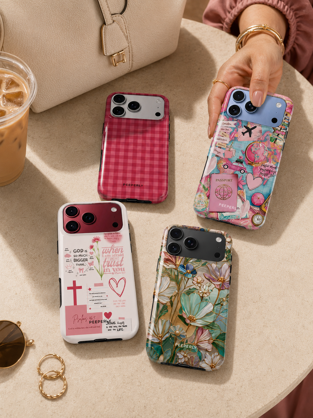 Peeperly iPhone 18 cases