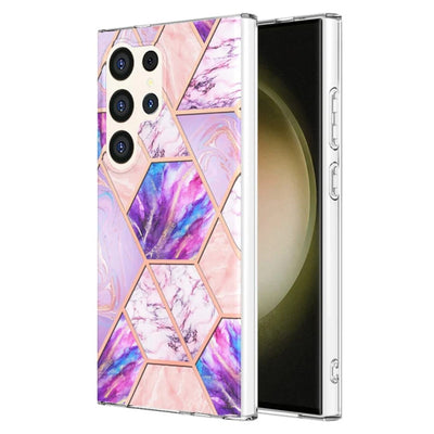 Electroplating Marble Case - Samsung