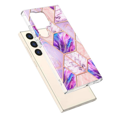 Electroplating Marble Case - Samsung