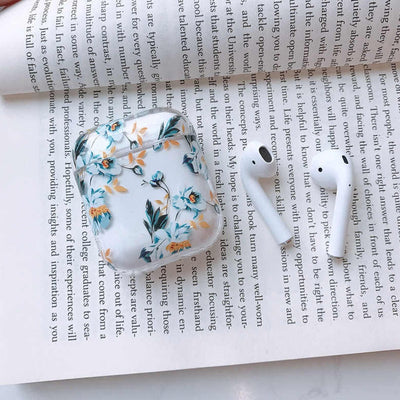 Floral Print Transparent Case - AirPods 3