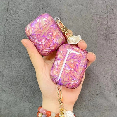 Luxury Pink Shiny Marble Case - AirPods Pro 2