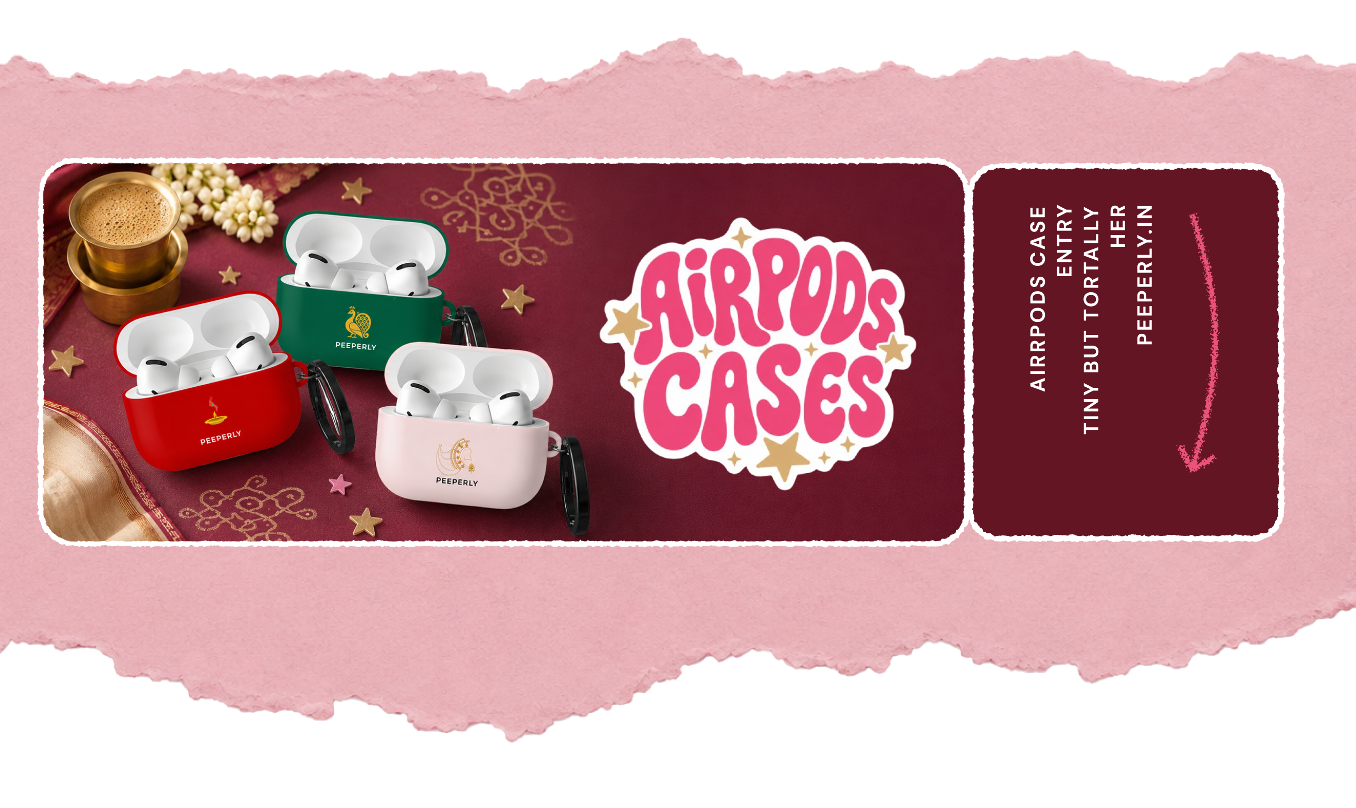 Peeperly AirPods cases collection