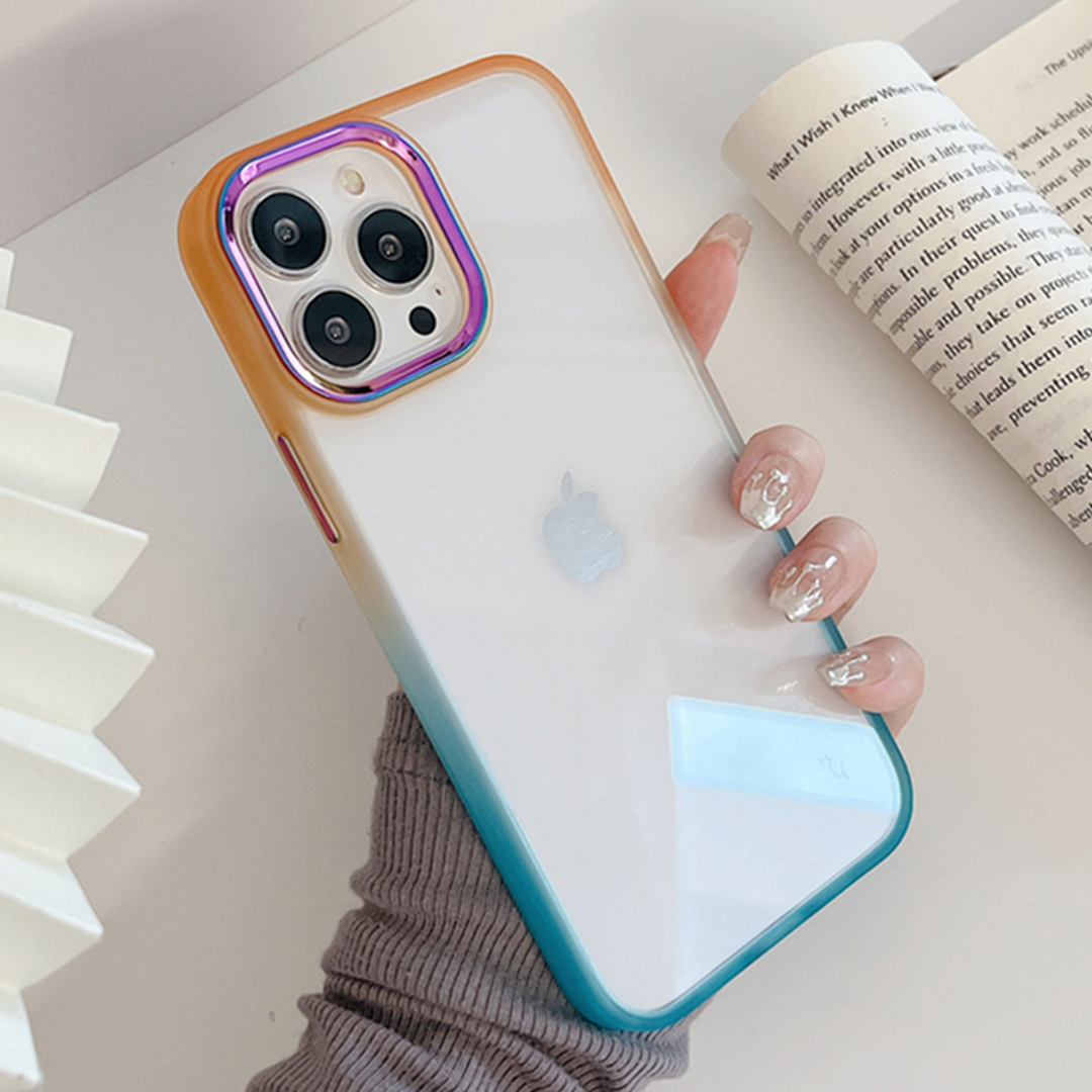 Gradient Clear Back Phone Case