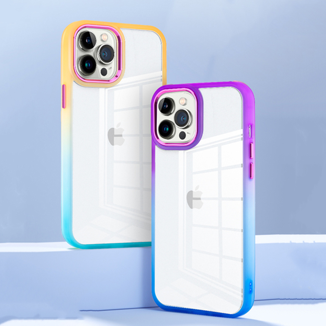 Gradient Clear Back Phone Case
