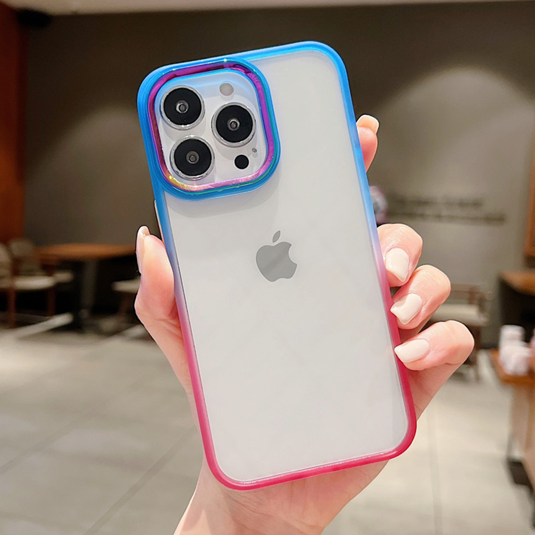 Gradient Clear Back Phone Case