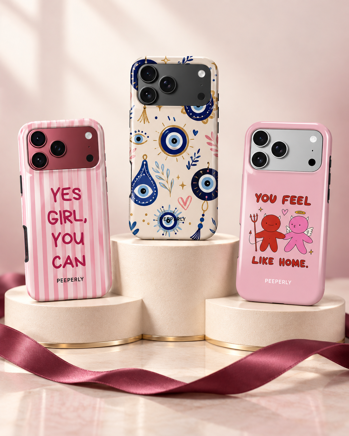 Peeperly cases on the iPhone 18 Pro and Pro Max