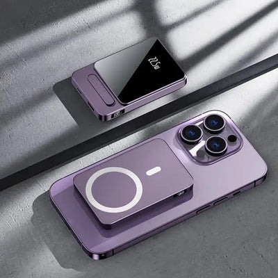 PowerZ™ - 10000 mAh MagSafe Power Bank with Built-In Stand