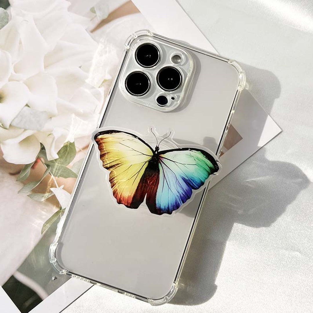 Acrylic Butterfly Phone Gripper