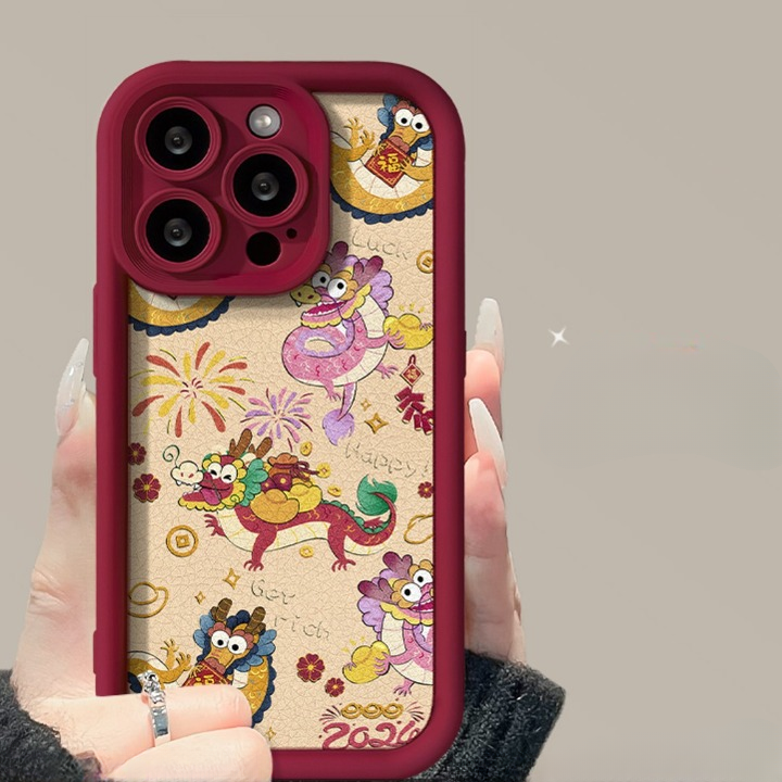 Lucky Dragon Embroidery Case